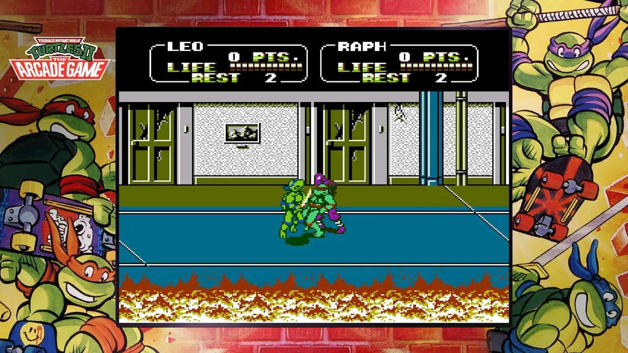 TEENAGE MUTANT NINJA TURTLES THE COWABUNGA COLLECTION Xbox One & Series X/S — zrzut ekranu 1 z 6