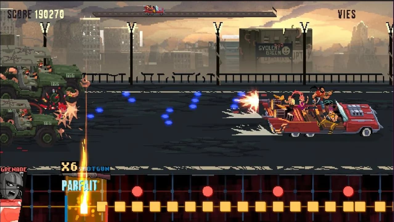 DOUBLE KICK HEROES Steam — zrzut ekranu 2