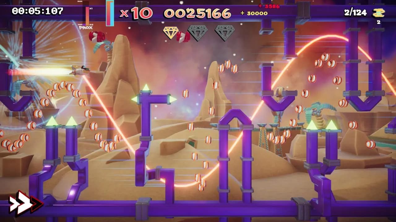 WAVEY THE ROCKET Steam — zrzut ekranu 5