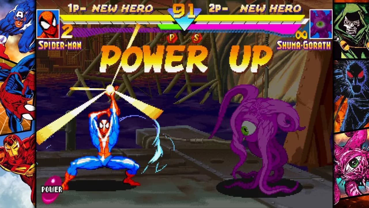 MARVEL vs. CAPCOM Fighting Collection: Arcade Classics — zrzut ekranu 3