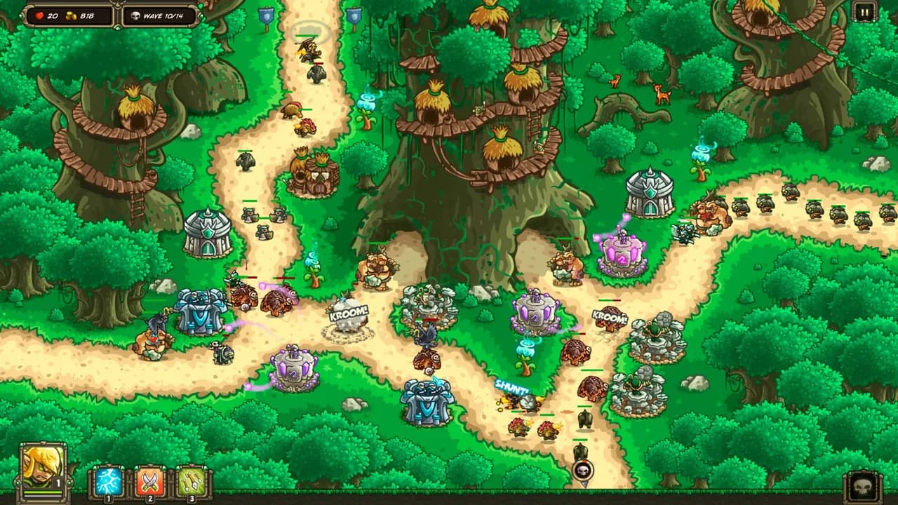 Kingdom Rush Origins - Tower Defense — zrzut ekranu 1 z 6
