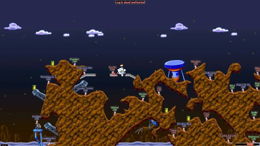 Worms World Party Remastered — zrzut ekranu 1 z 6