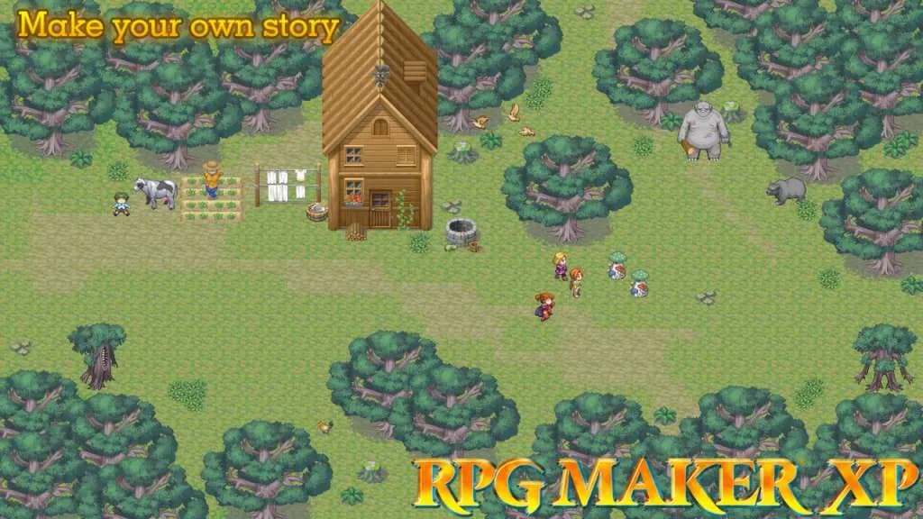 RPG MAKER XP Steam — zrzut ekranu 1 z 5