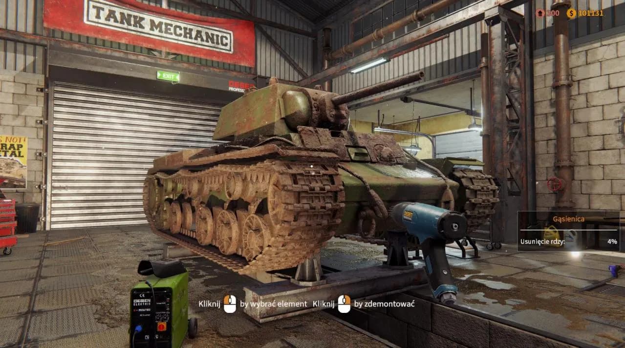 TANK MECHANIC SIMULATOR Steam — zrzut ekranu 1 z 6