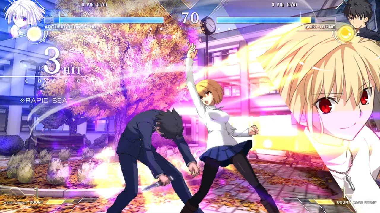 MELTY BLOOD TYPE LUMINA Xbox One & Series X/S — zrzut ekranu 1 z 6