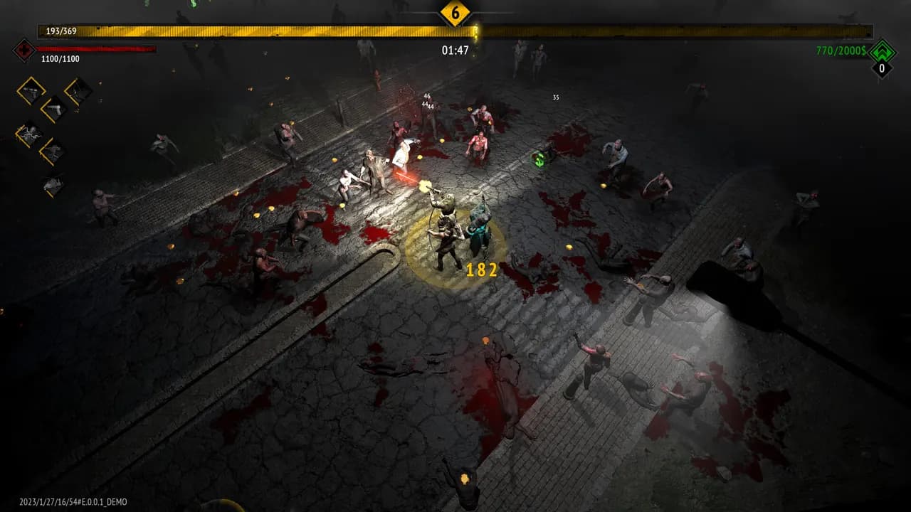 Yet Another Zombie Survivors STEAM KLUCZ — zrzut ekranu 1 z 6
