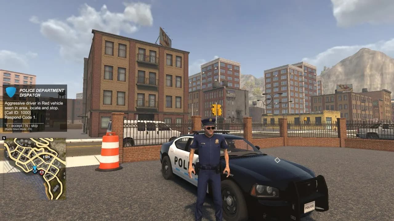 FLASHING LIGHTS POLICE FIRE EMS Steam — zrzut ekranu 3