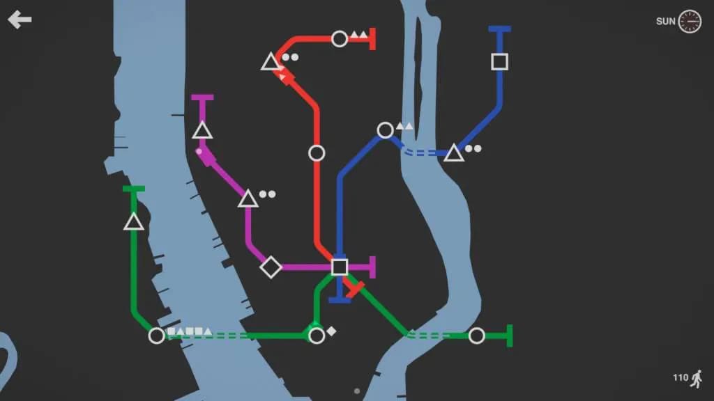 MINI METRO Steam — zrzut ekranu 4
