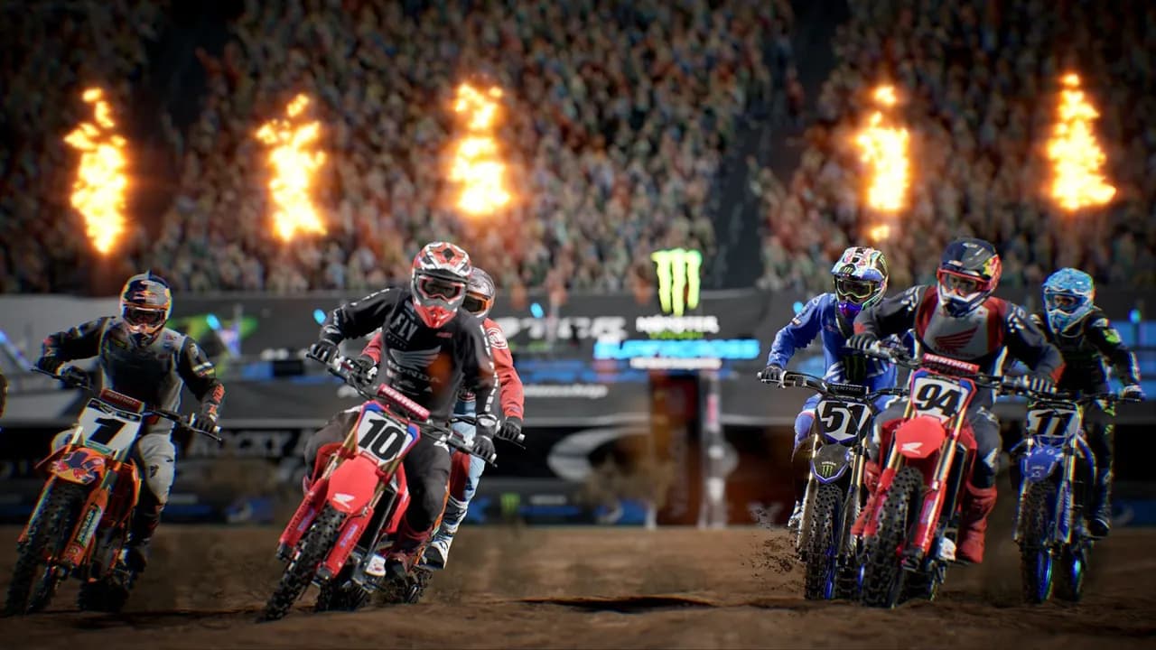 Monster Energy Supercross 4 Special Edition Xbox One & Series X/S — zrzut ekranu 1 z 6