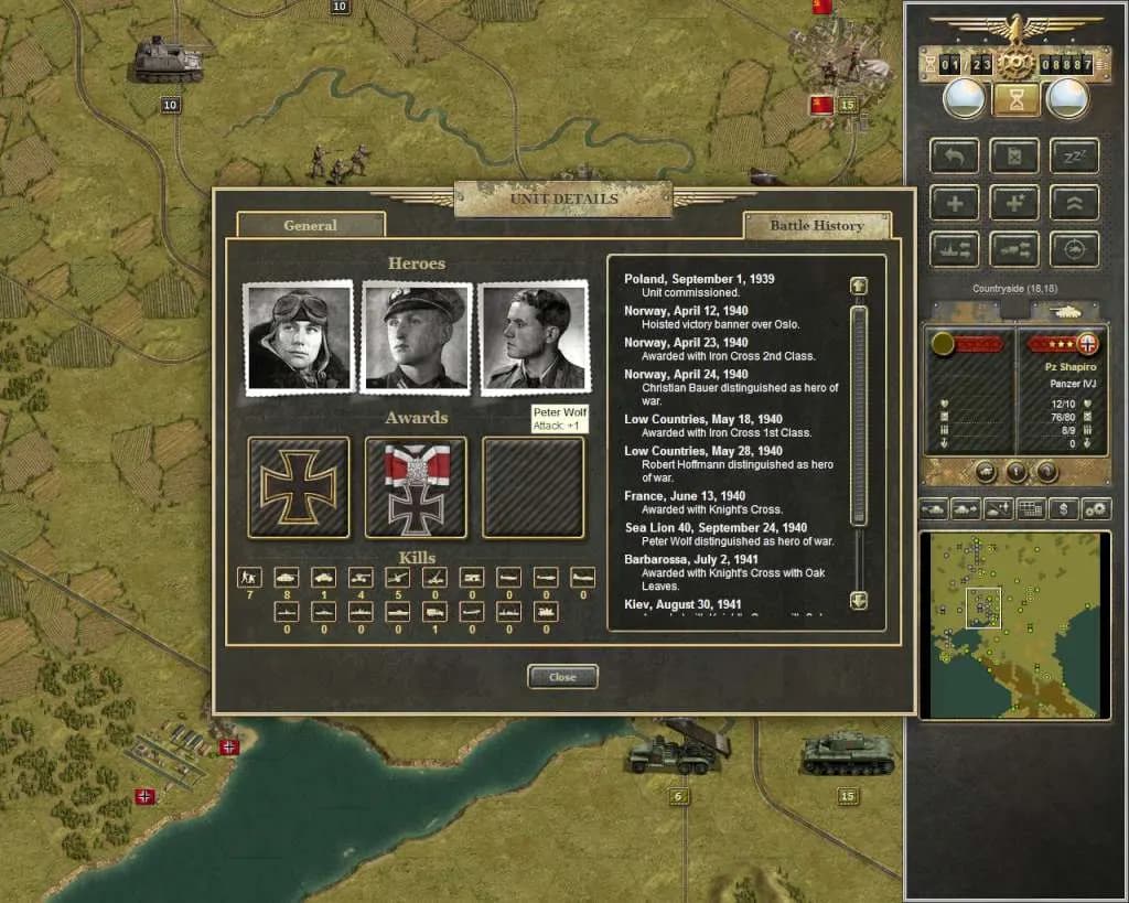 PANZER CORPS Steam — zrzut ekranu 3