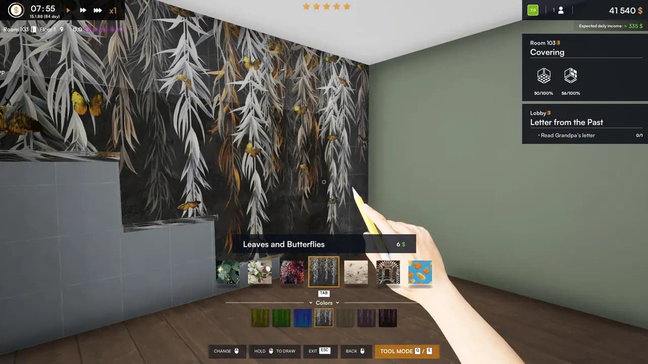 Hotel Renovator STEAM KLUCZ — zrzut ekranu 3