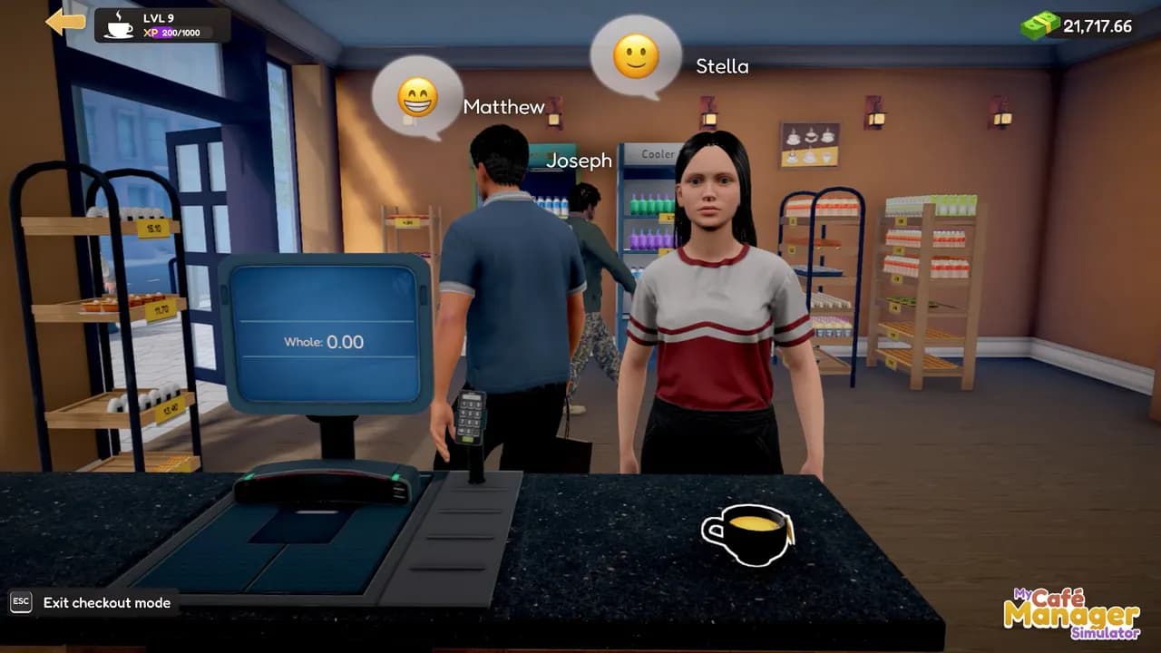 Café Manager Simulator — zrzut ekranu 6