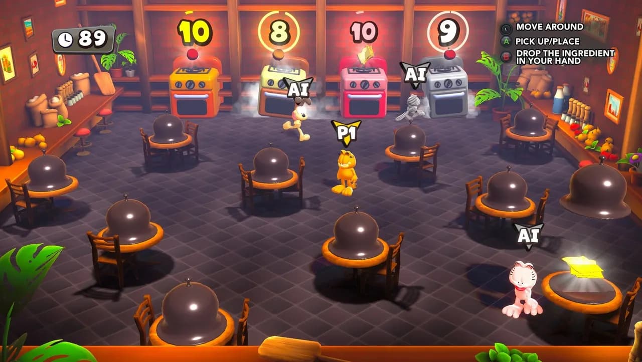 GARFIELD LASAGNA PARTY Xbox One & Series X/S — zrzut ekranu 1 z 6