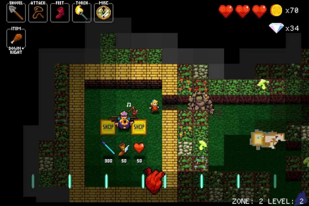 Crypt of the NecroDancer STEAM KLUCZ — zrzut ekranu 5