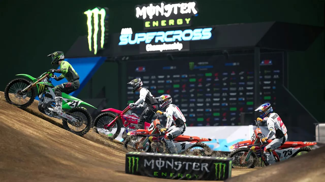 MONSTER ENERGY SUPERCROSS 6 - THE OFFICIAL VIDEOGAME Xbox One & Series X/S — zrzut ekranu 3