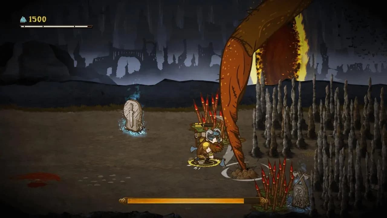 DIE FOR VALHALLA! Xbox One & Series X/S — zrzut ekranu 1 z 6
