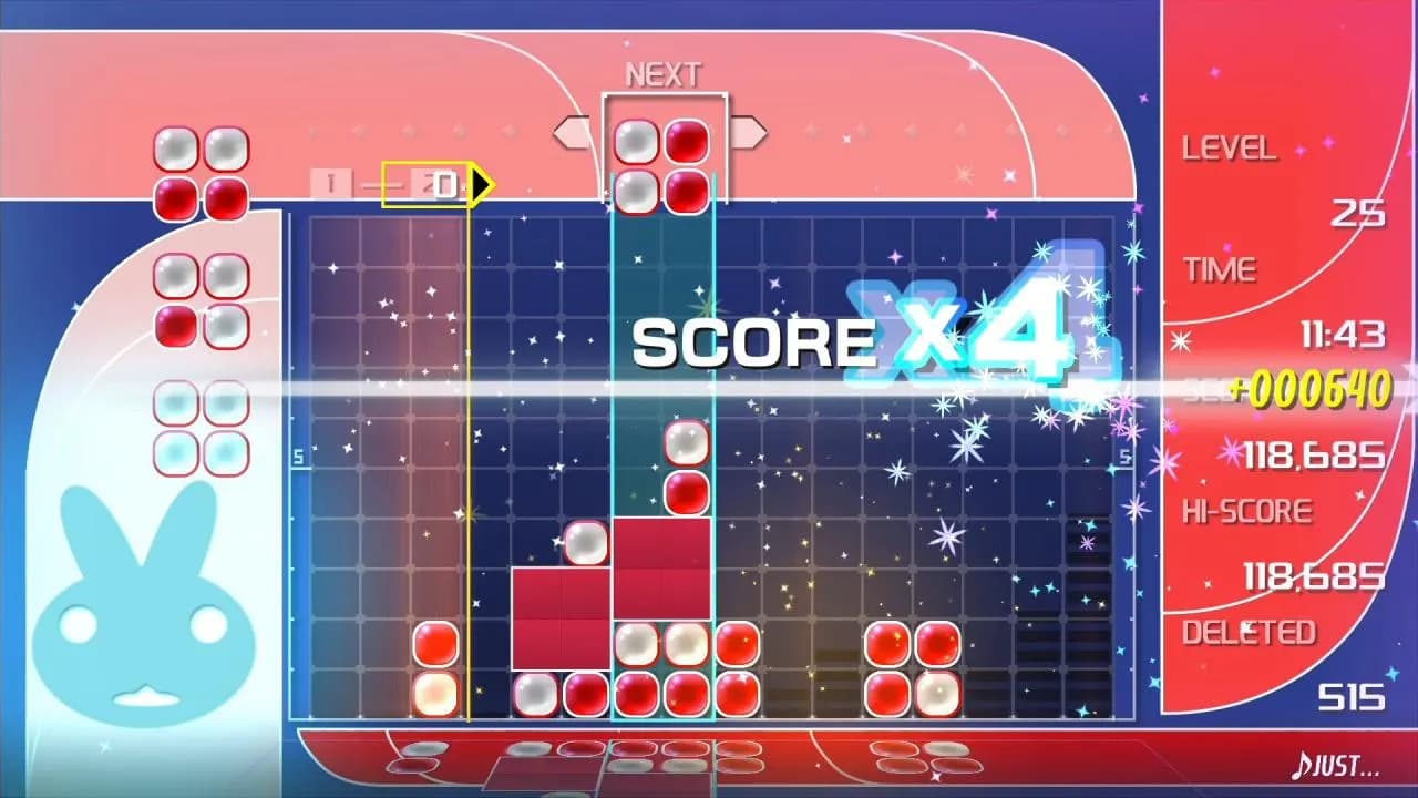 LUMINES REMASTERED — zrzut ekranu 5