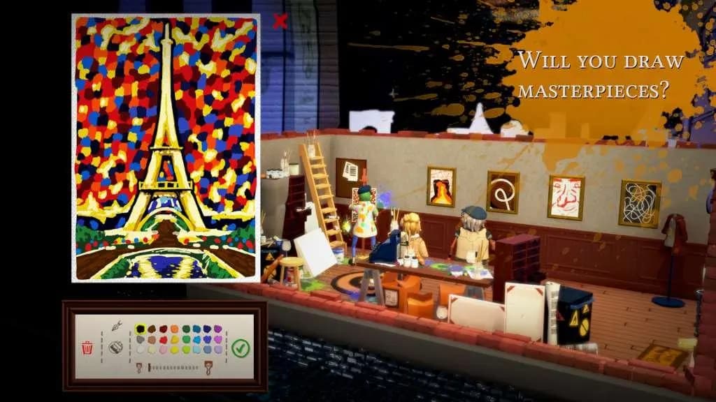 PASSPARTOUT THE STARVING ARTIST Steam — zrzut ekranu 5
