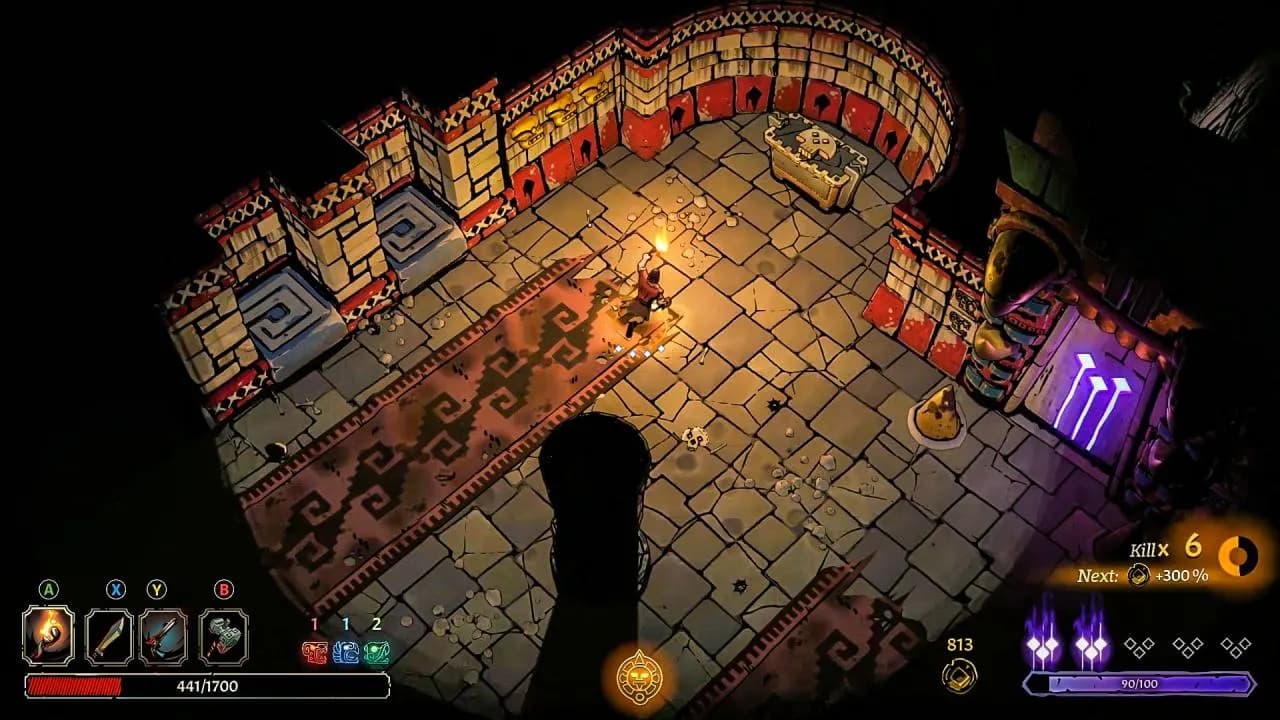 Curse of the Dead Gods — zrzut ekranu 1 z 6