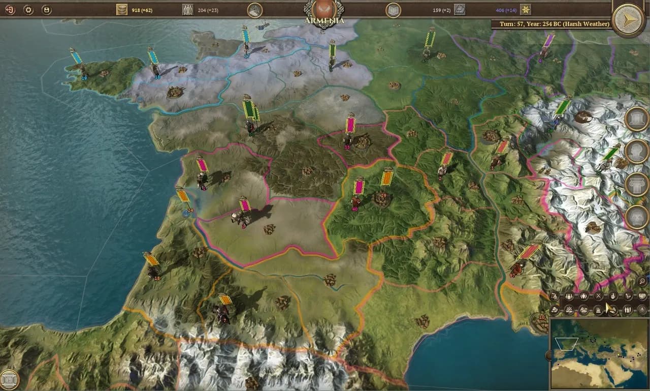 Field of Glory: Empires — zrzut ekranu 2