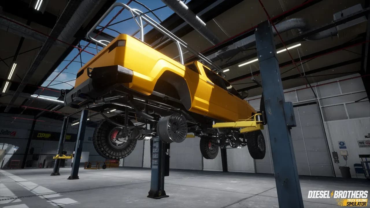 DIESEL BROTHERS TRUCK BUILDING SIMULATOR Steam — zrzut ekranu 3