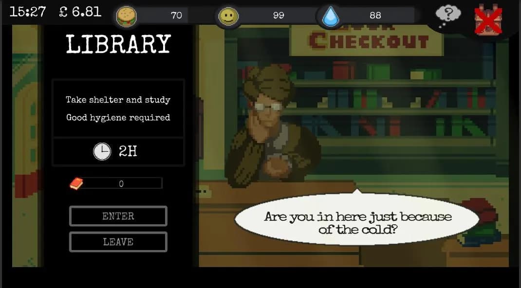CHANGE A HOMELESS SURVIVAL EXPERIENCE Steam — zrzut ekranu 1 z 6