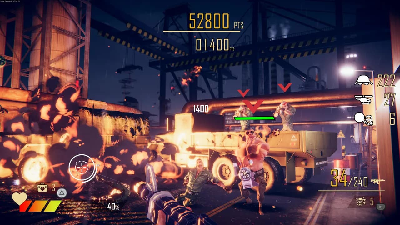 OPERATION WOLF RETURNS FIRST MISSION Xbox Series X/S — zrzut ekranu 2