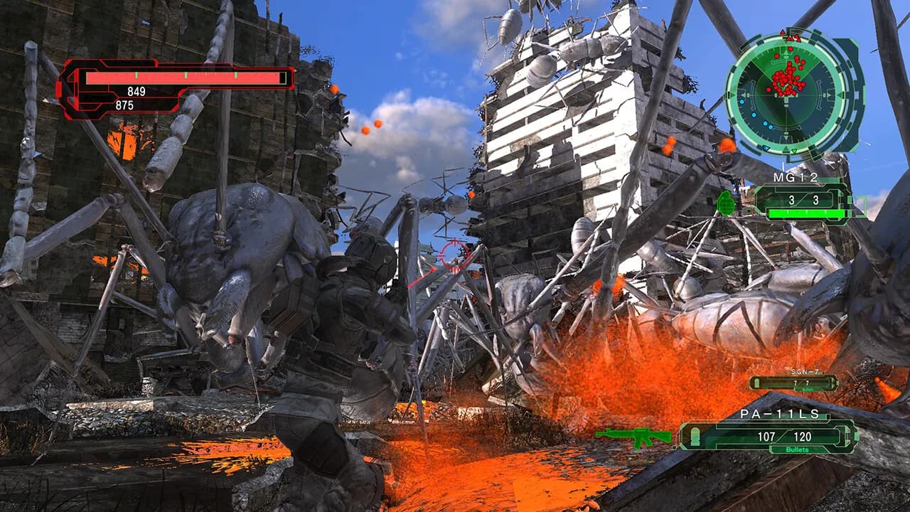 EARTH DEFENSE FORCE 6 STEAM KLUCZ — zrzut ekranu 6