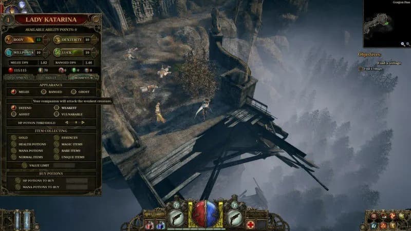 The Incredible Adventures of Van Helsing — zrzut ekranu 1 z 6