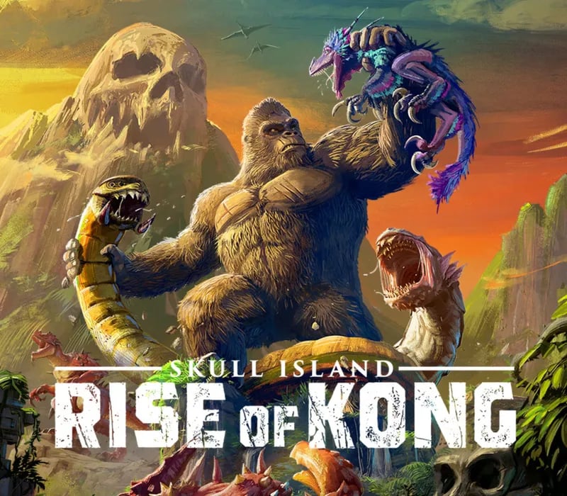 Okładka gry SKULL ISLAND RISE OF KONG Xbox One & Series X/S
