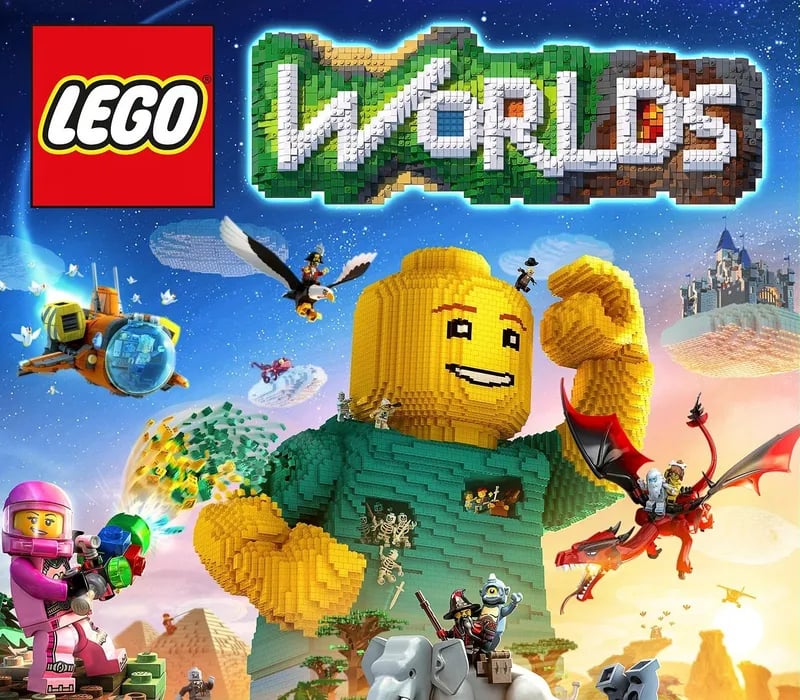 Okładka gry LEGO WORLDS Xbox One & Series X/S