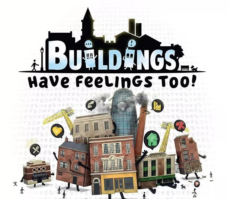 Okładka gry BUILDINGS HAVE FEELINGS TOO Steam
