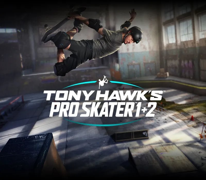 Okładka gry TONY HAWK'S PRO SKATER 1 + 2 Xbox One & Series X/S
