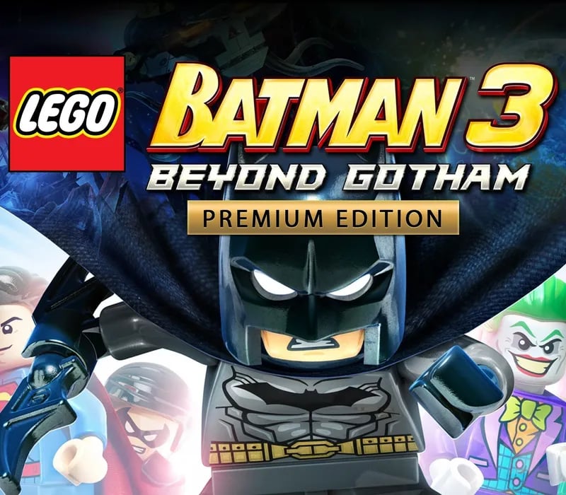 Okładka gry LEGO Batman 3: Beyond Gotham Premium Edition STEAM KLUCZ
