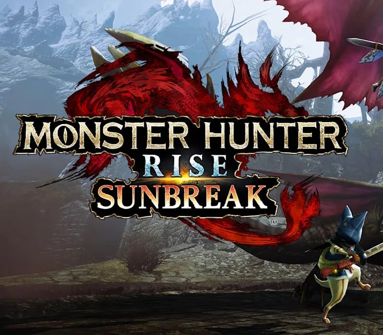 Okładka gry MONSTER HUNTER RISE + Sunbreak DLC STEAM KLUCZ