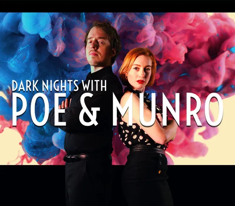 Okładka gry DARK NIGHTS WITH POE AND MUNRO Xbox One & Series X/S