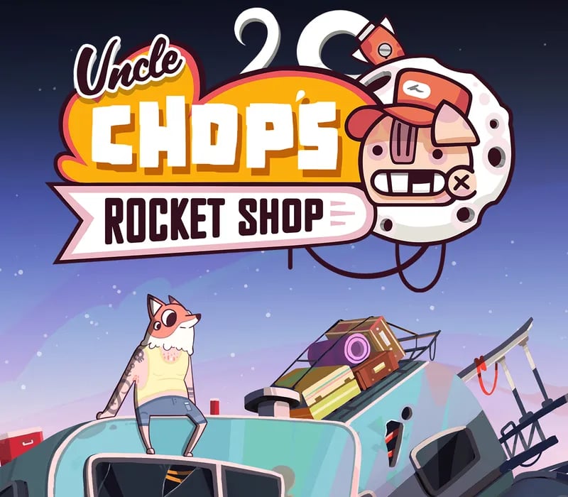 Okładka gry Uncle Chop's Rocket Shop STEAM KLUCZ