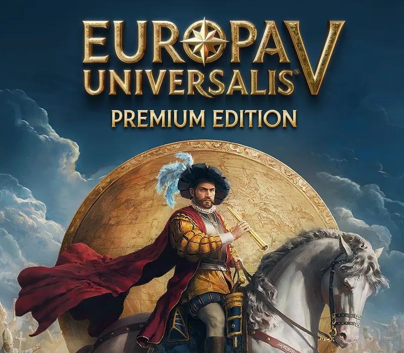 Okładka gry Europa Universalis V Premium Edition STEAM KLUCZ KOD