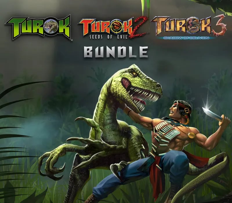 Okładka gry TUROK TRILOGY BUNDLE Xbox One & Series X/S
