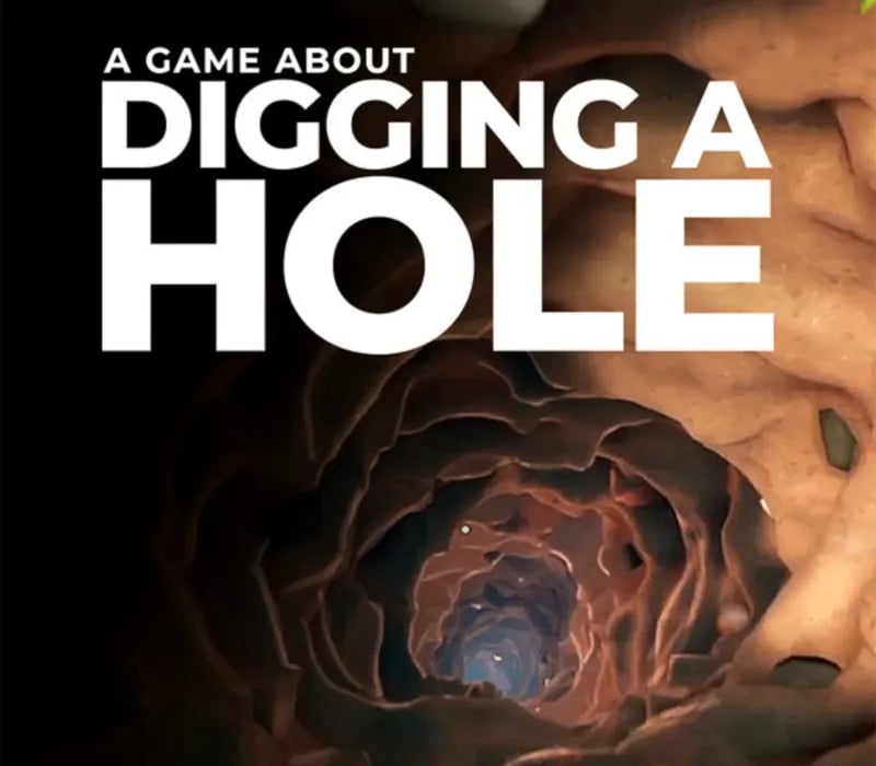 Okładka gry A Game About Digging A Hole STEAM KLUCZ