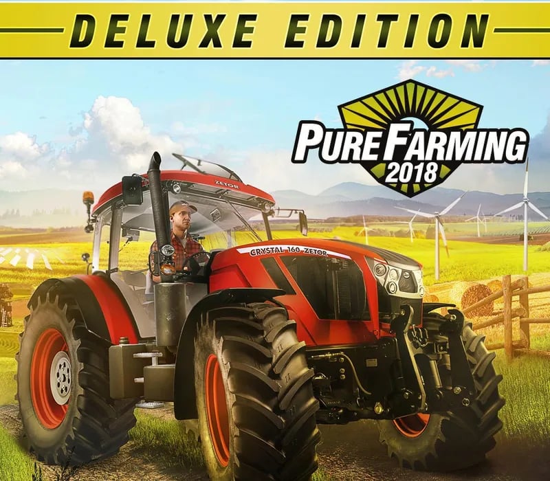 Okładka gry PURE FARMING 2018 Deluxe Edition Xbox One & Series X/S