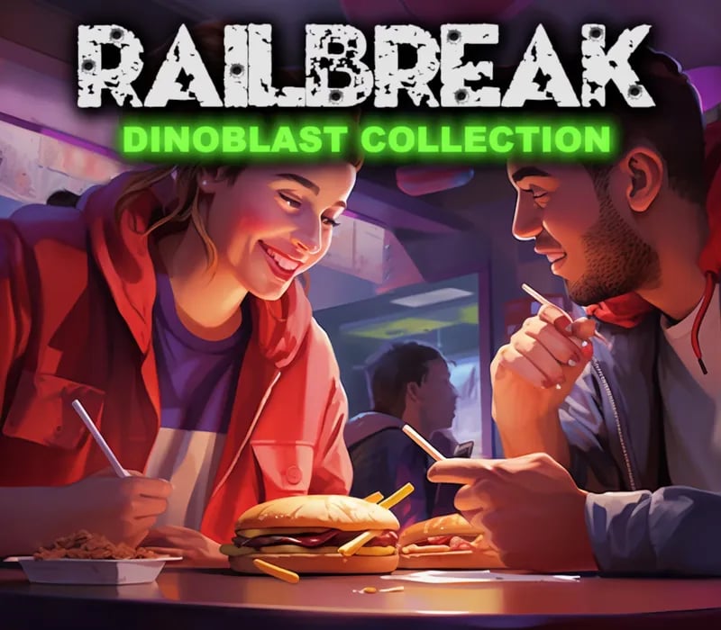 Okładka gry RAILBREAK DINOBLAST COLLECTION Xbox One & Series X/S