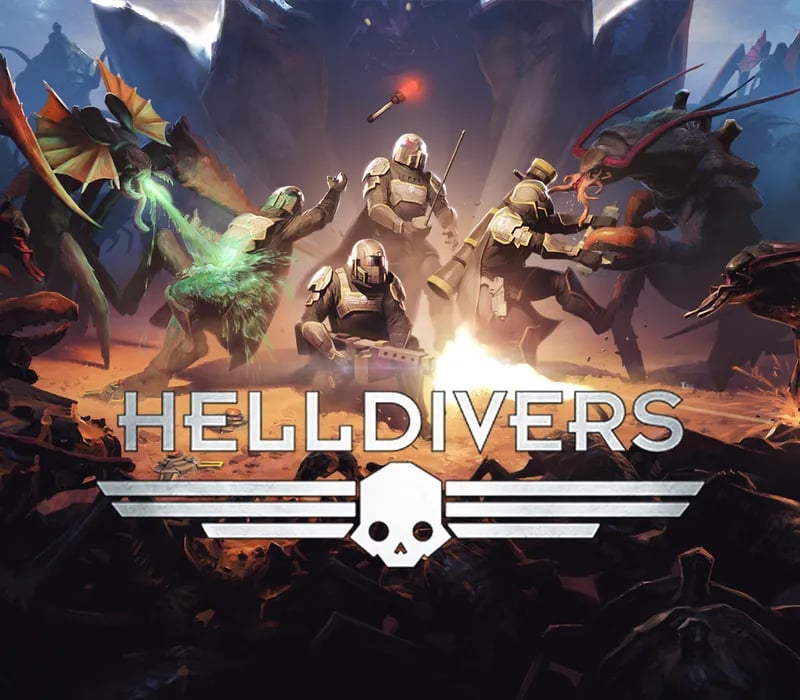 Okładka gry HELLDIVERS STEAM KLUCZ