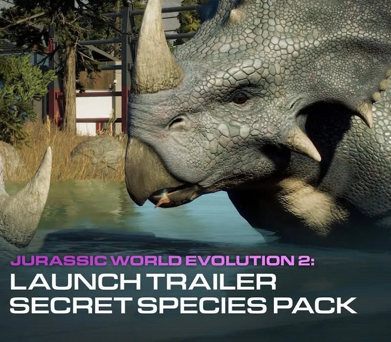 Okładka gry JURASSIC WORLD EVOLUTION 2 SECRET SPECIES PACK Steam