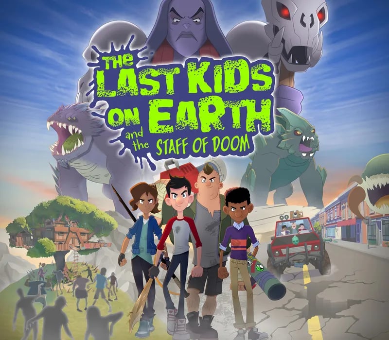 Okładka gry THE LAST KIDS ON EARTH AND THE STAFF OF DOOM Xbox One & Series X/S
