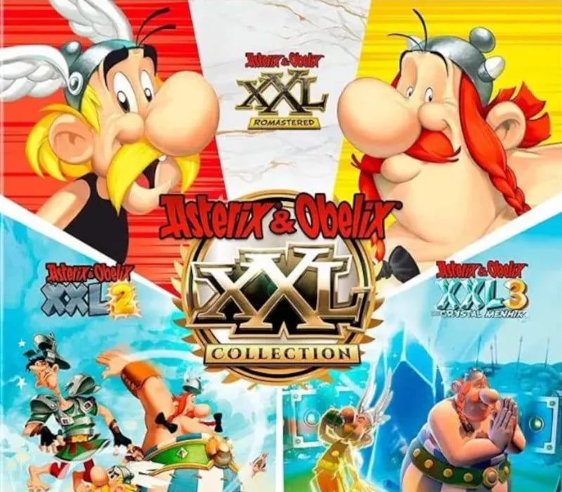 Okładka gry ASTERIX & OBELIX XXL COLLECTION Xbox One & Series X/S