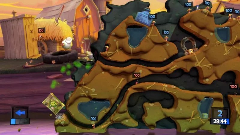 Okładka gry Worms Revolution + 2 DLC