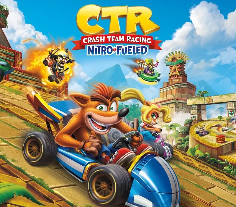 Okładka gry CRASH TEAM RACING NITRO-FUELED Xbox One & Series X/S