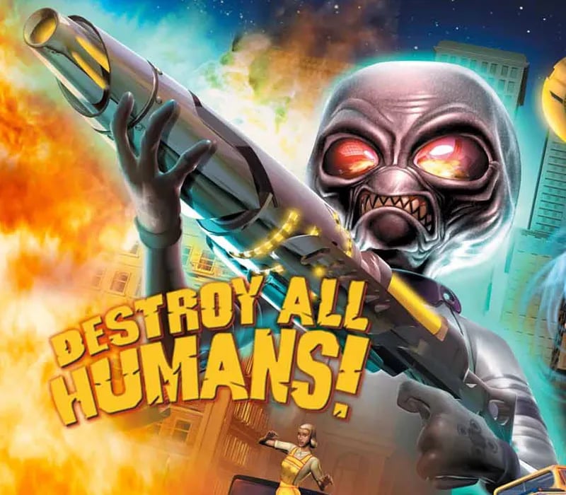 Okładka gry DESTROY ALL HUMANS! Xbox One & Series X/S