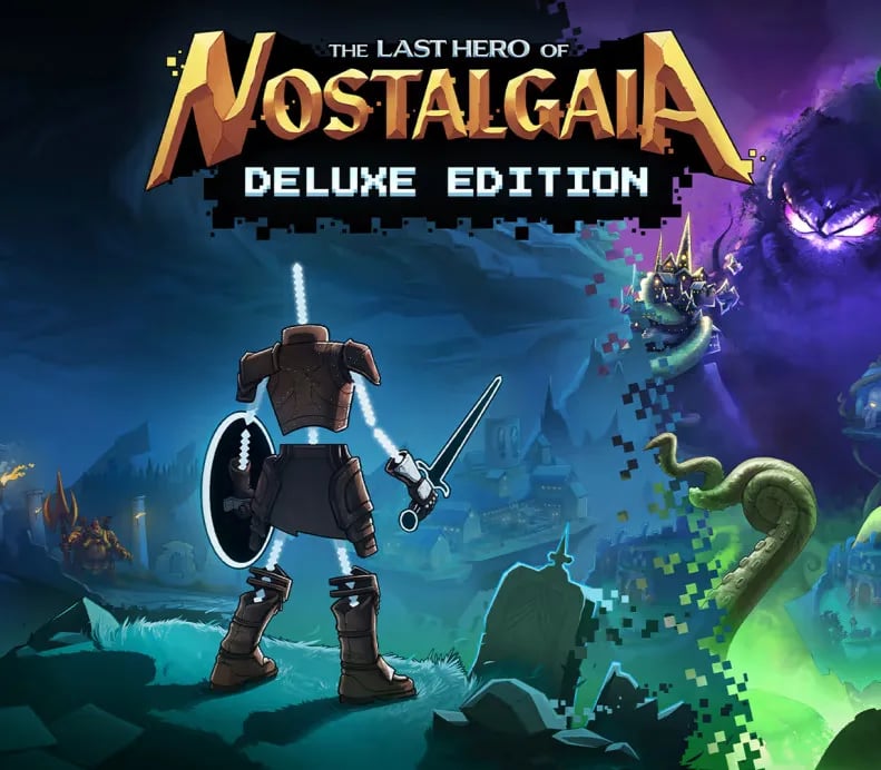 Okładka gry THE LAST HERO OF NOSTALGAIA DELUXE EDITION Xbox One & Series X/S